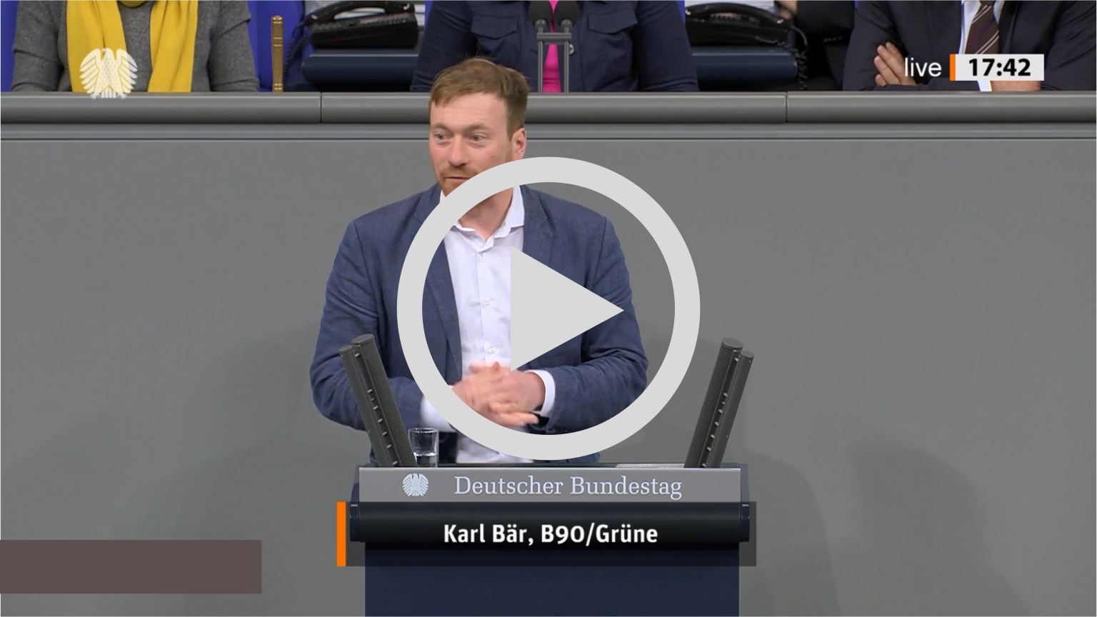 Bundestag Karl Bär